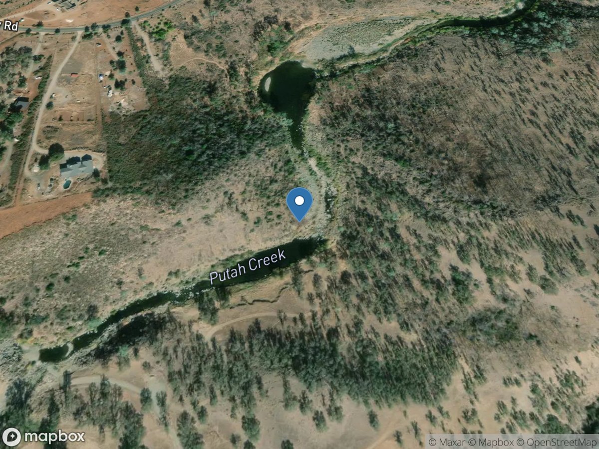 PUTAH Creek Near GUENOC CA location