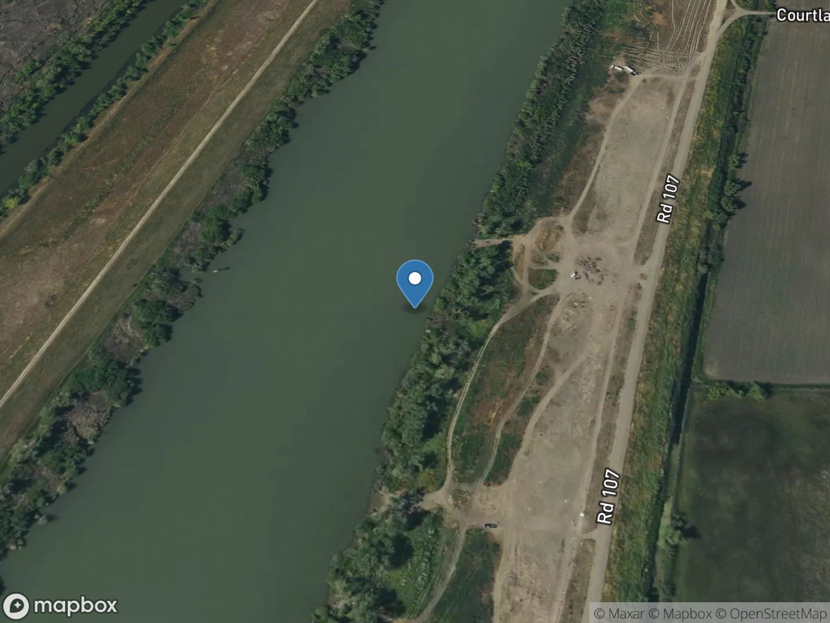 Sacramento River Deep Water Ship Channel near Courtland location