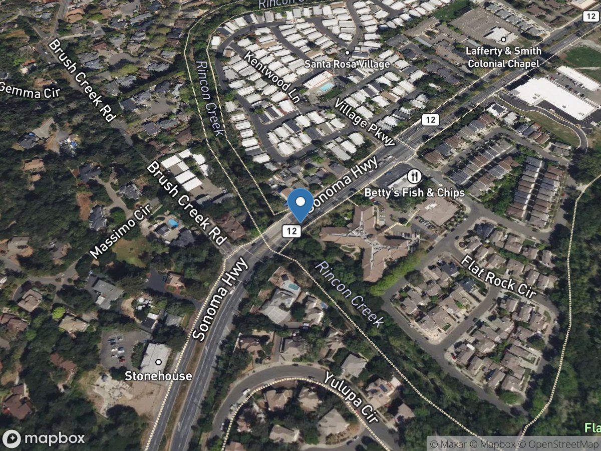 Brush C a Santa Rosa CA location