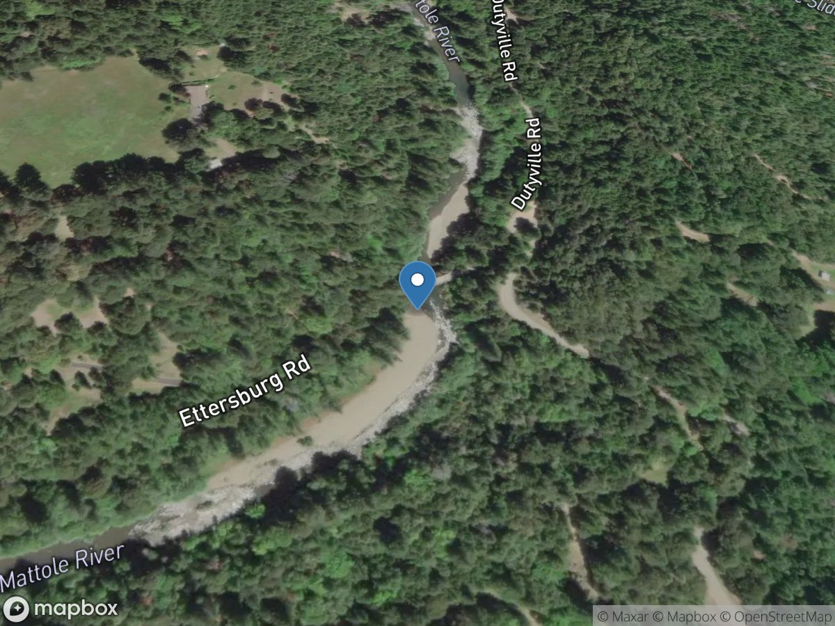 Mattole River near Ettersburg CA location