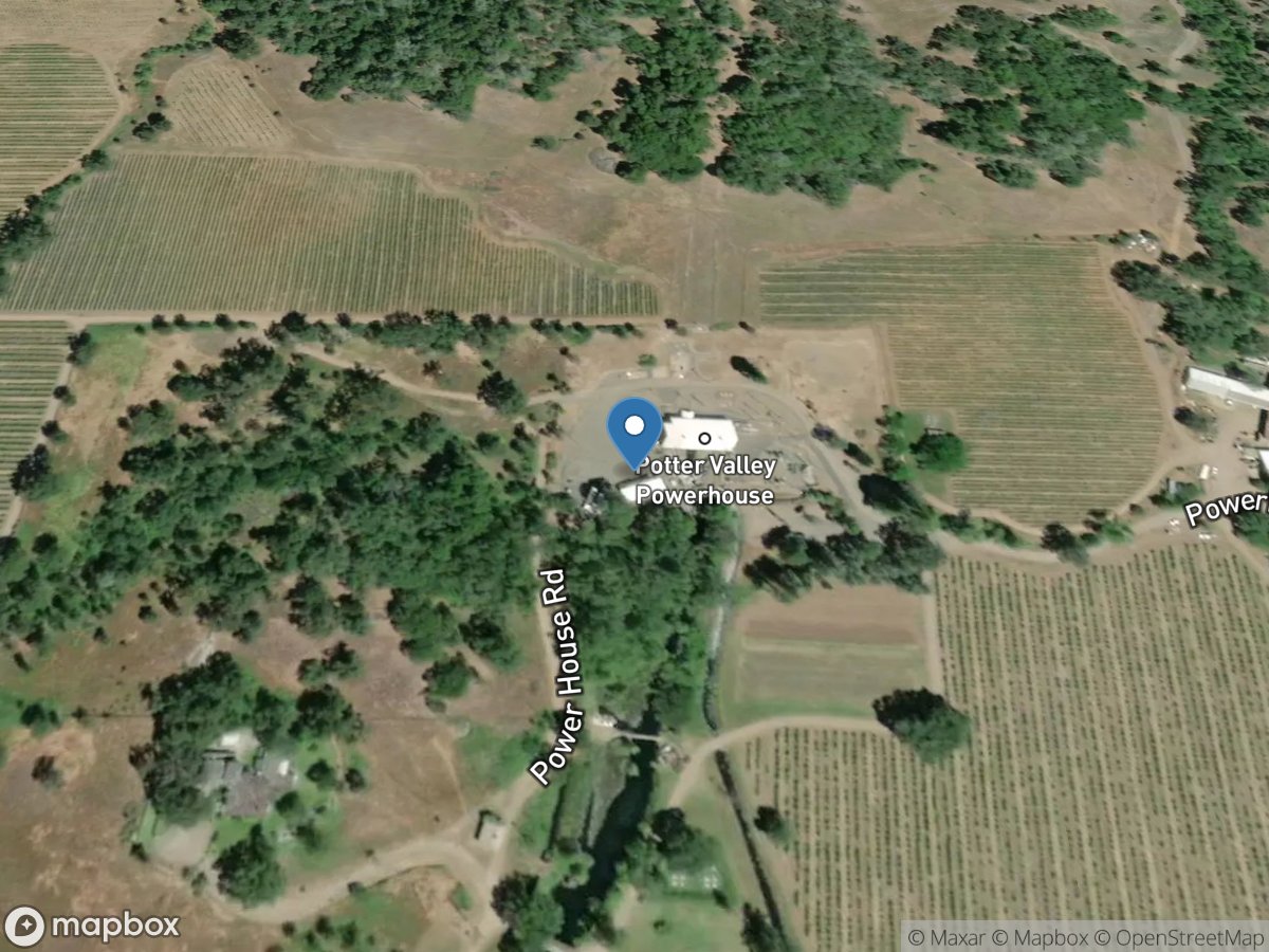 Potter Valley Ph (tr Only) near Potter Valley CA location