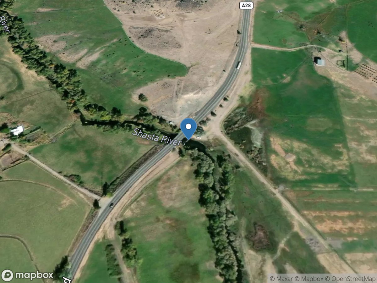 Shasta River near Montague CA location