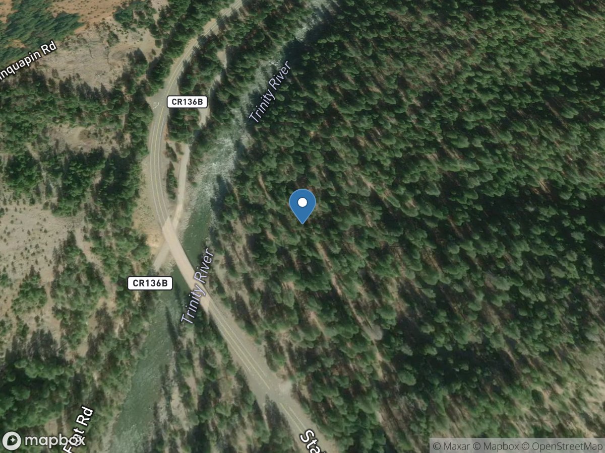 TRINITY River Above COFFEE Creek Near TRINITY CENTER CA location