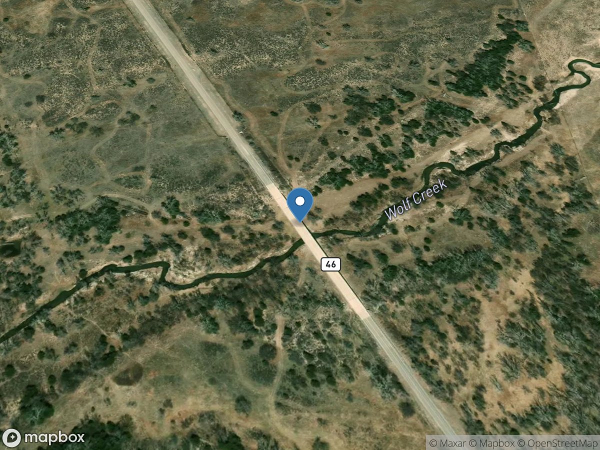 Wolf Creek near Gage, OK location