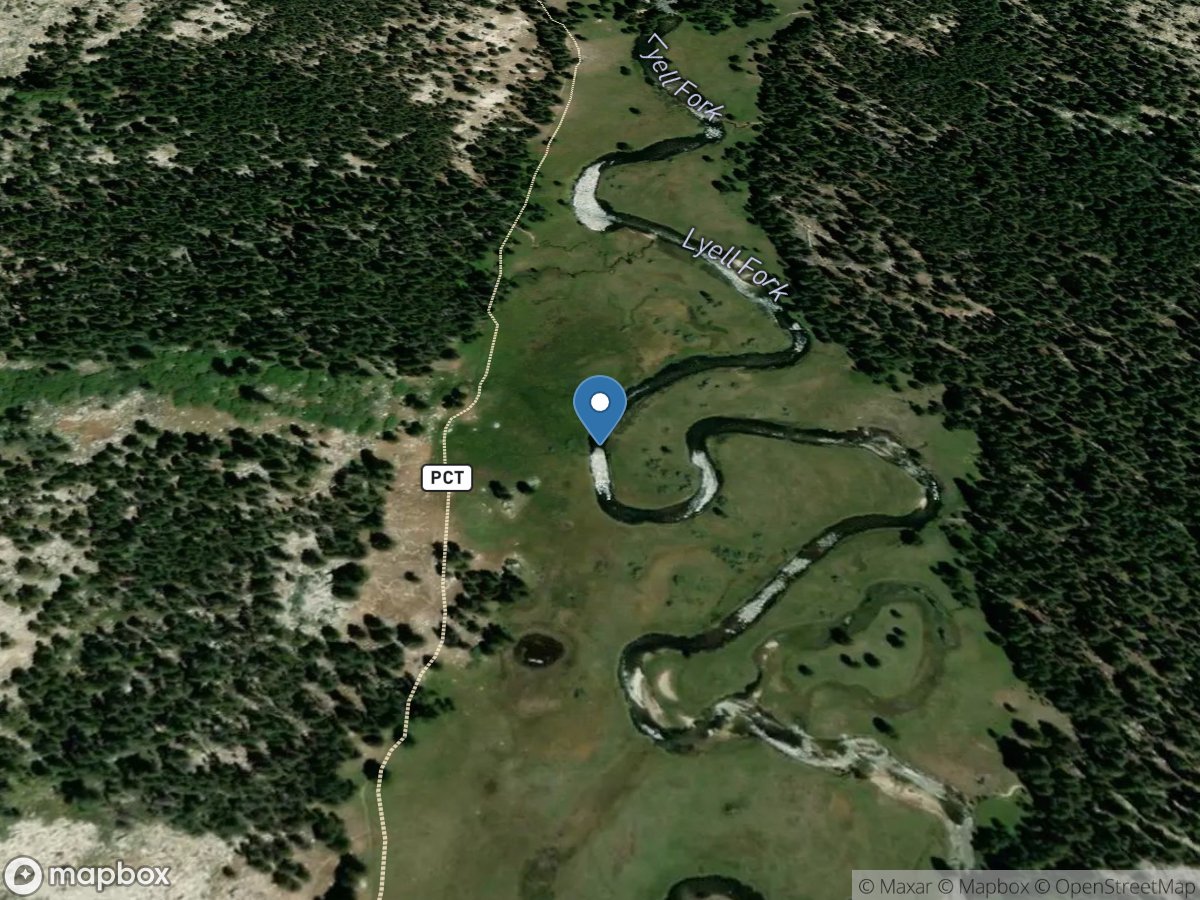 LYELL Fork TUOLUMNE River .56 MI Below KUNA Creek Near TUOLUMNE M location