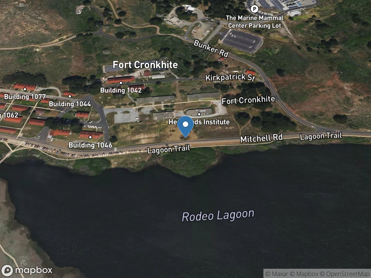 Storm Drain a Mitchell Road near Sausalito CA location