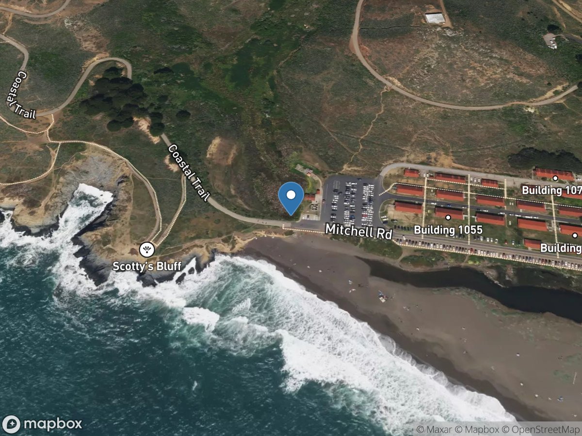 Unnamed Tributary a Rodeo Cove near Sausalito CA location