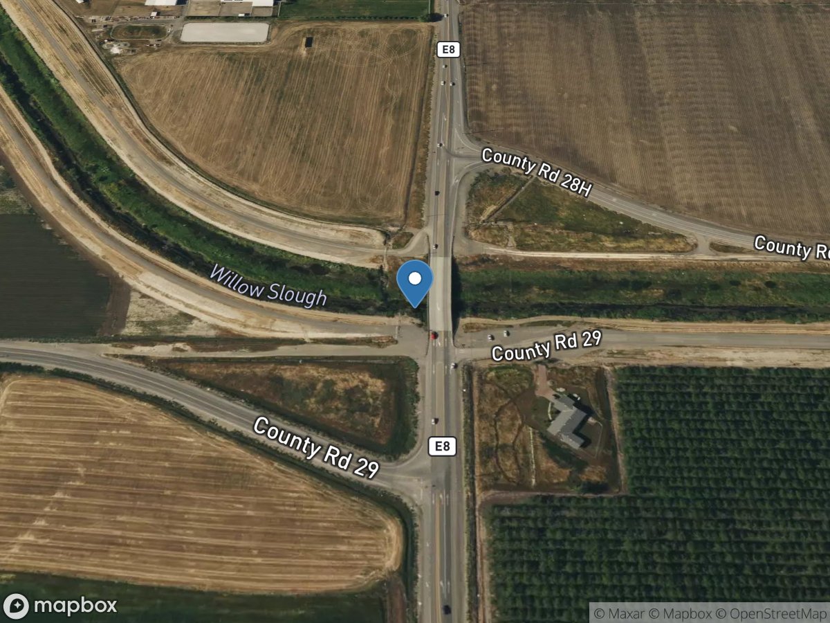 Willow Slough Bypass near Davis CA location