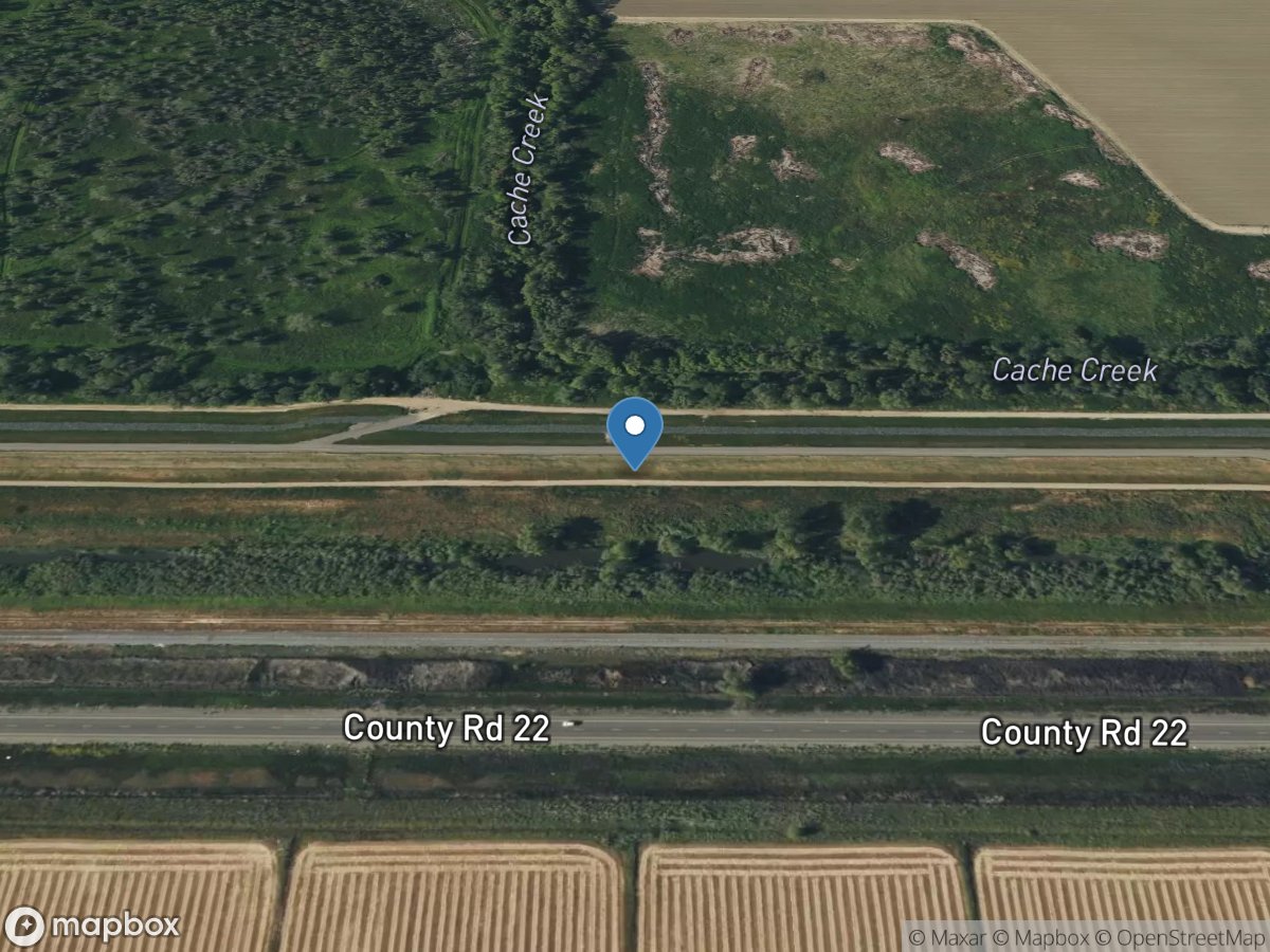 Cache C Settling Basin Site B near Woodland CA location