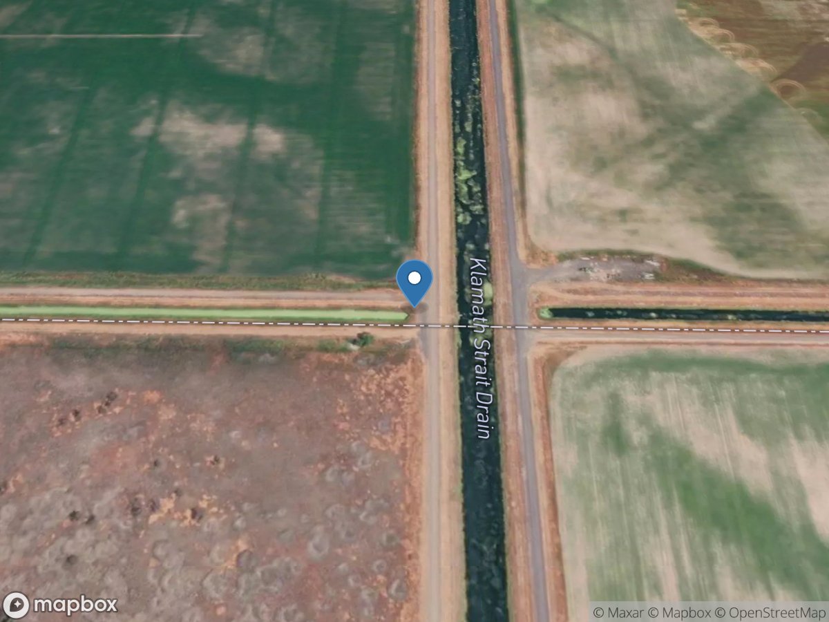 S-16 Drain at Klamath Straits Drain, near Dorris, CA location