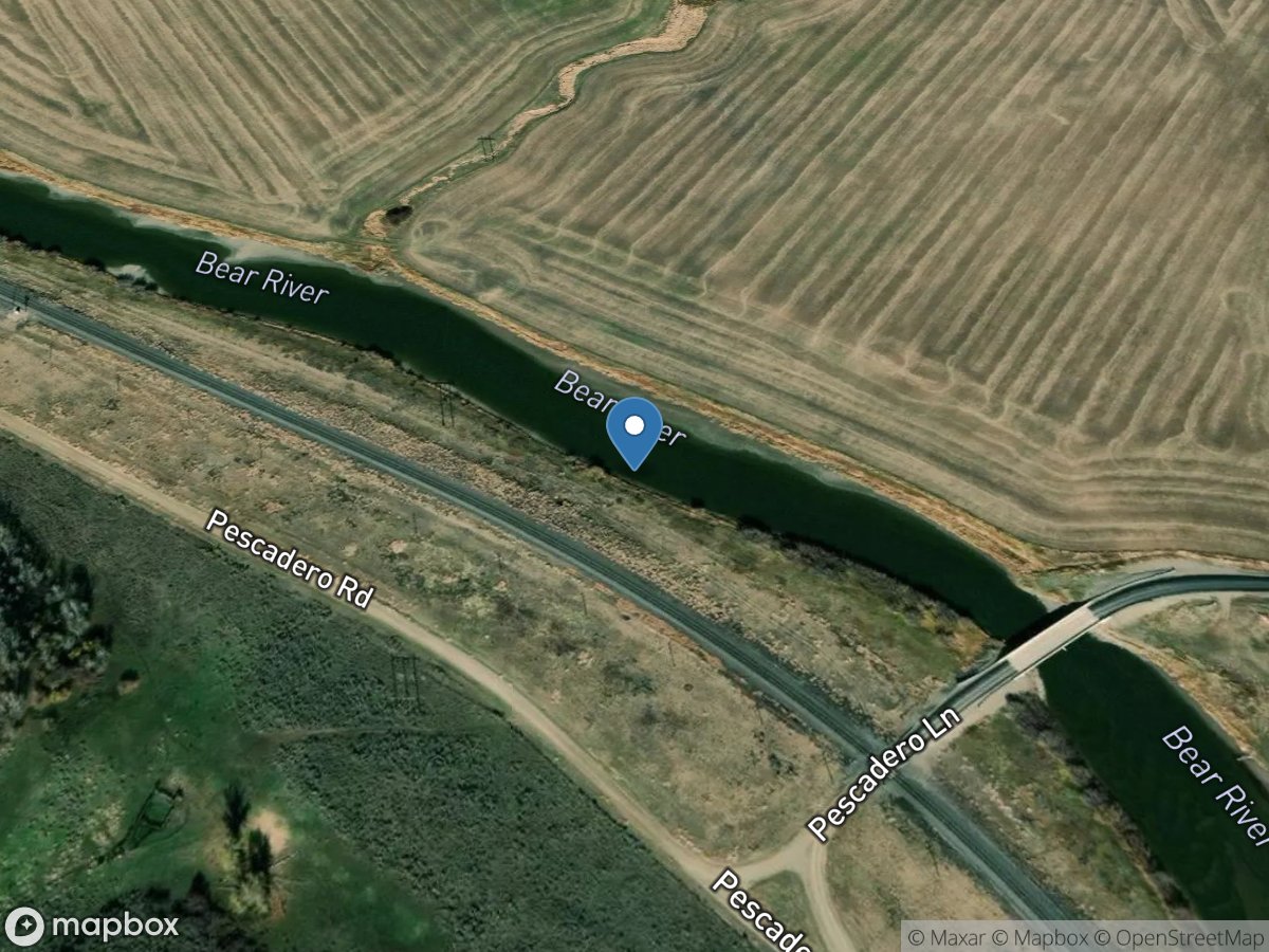 Bear River at Pescadero ID location