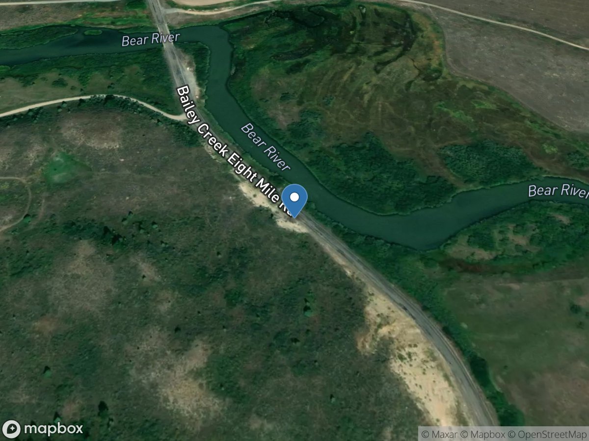 Bear River at Soda Springs ID location