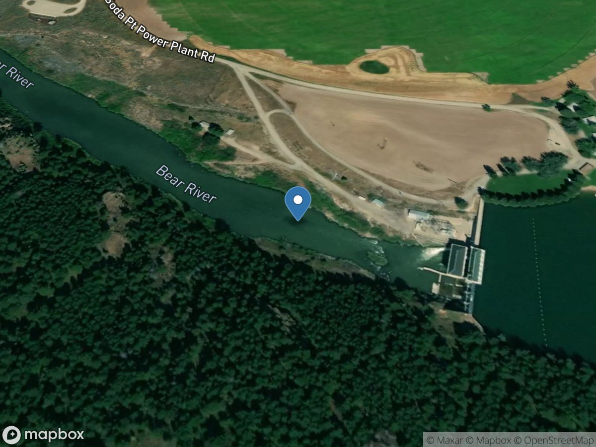 Bear River at Alexander ID location