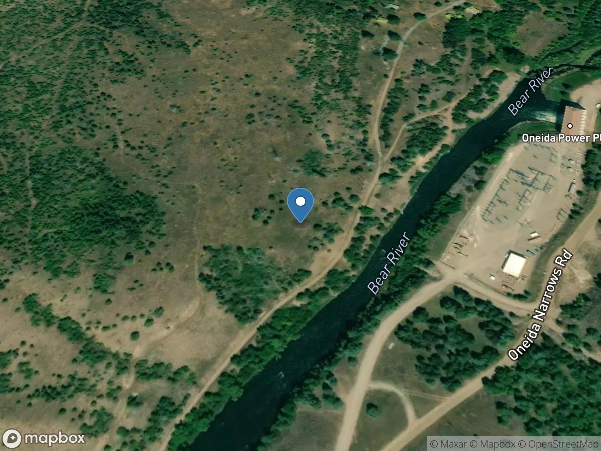 Bear River below Upl Tailrace at Oneida ID location
