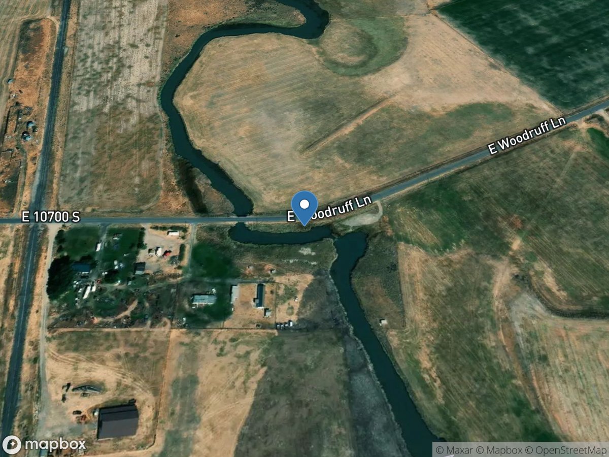 Malad River at Woodruff ID location