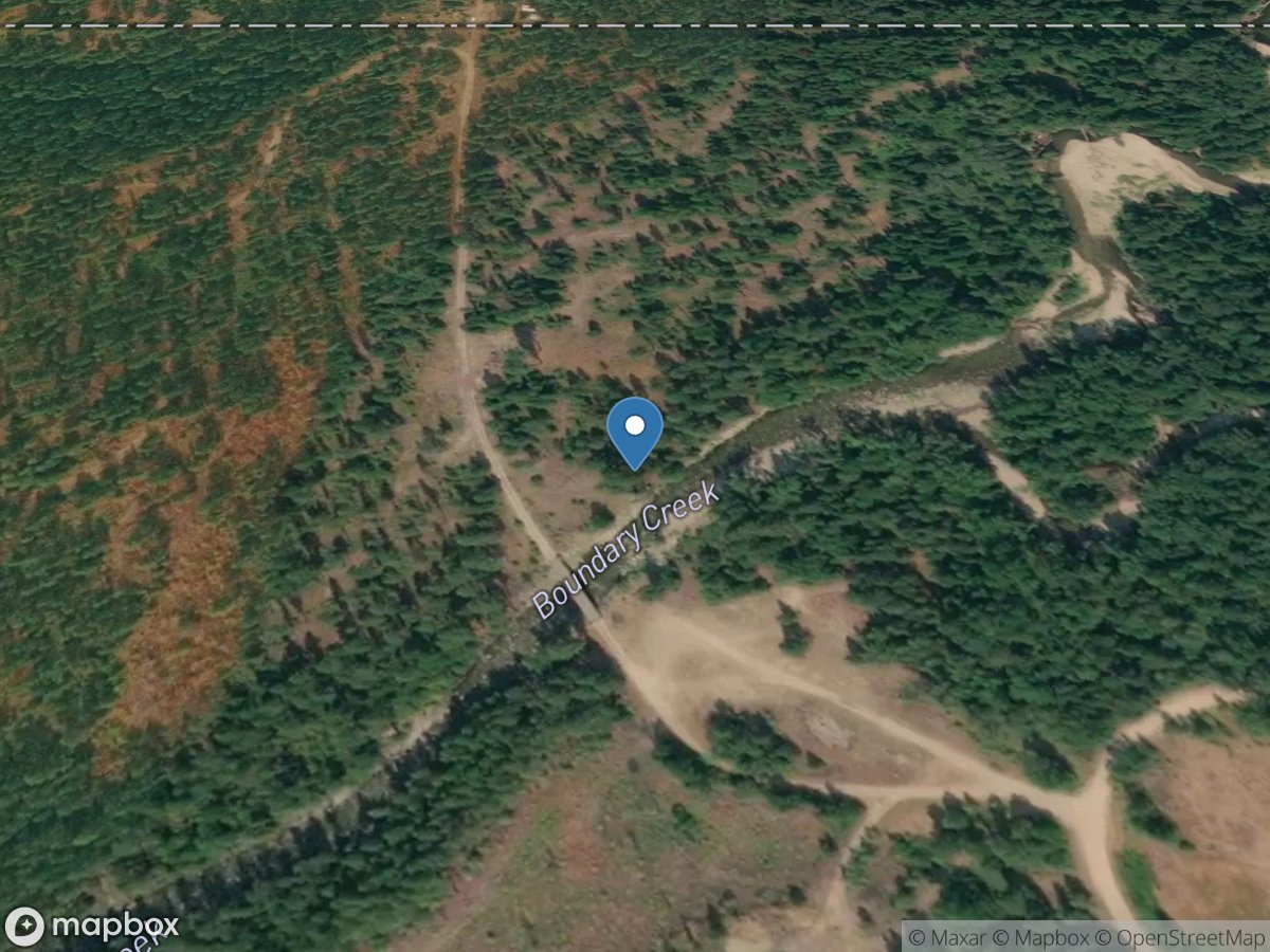 Boundary Creek near Porthill ID location