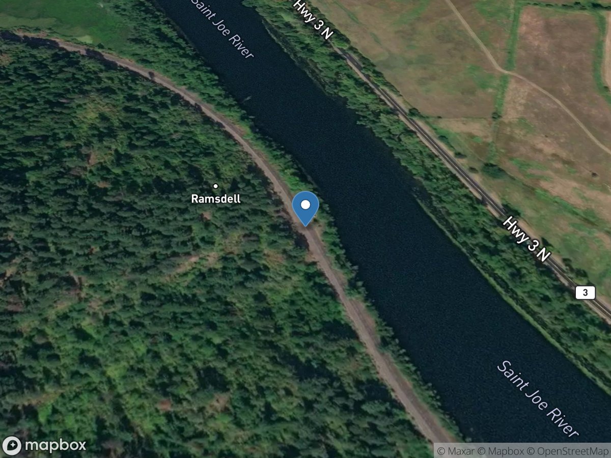 ST Joe River at Ramsdell near ST Maries ID location