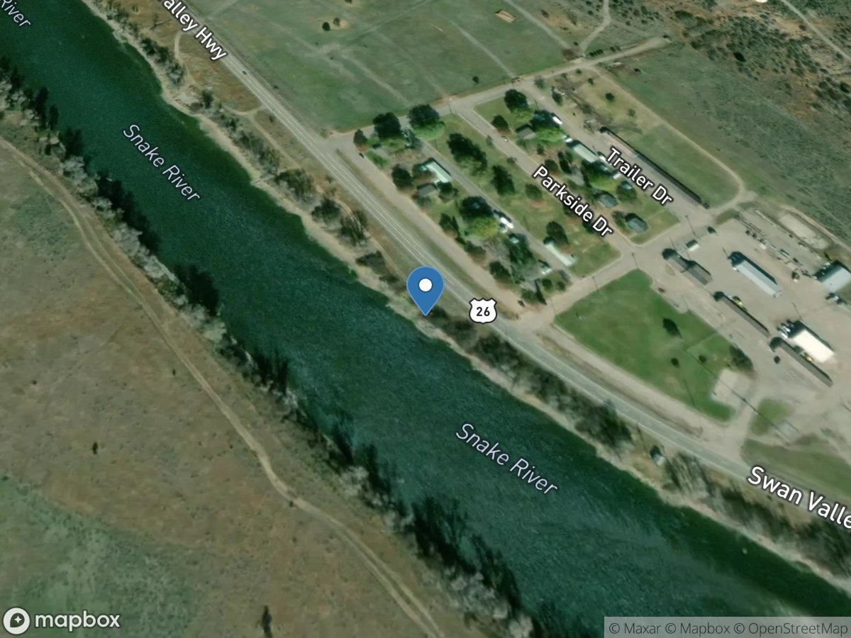 Snake River near Irwin ID location