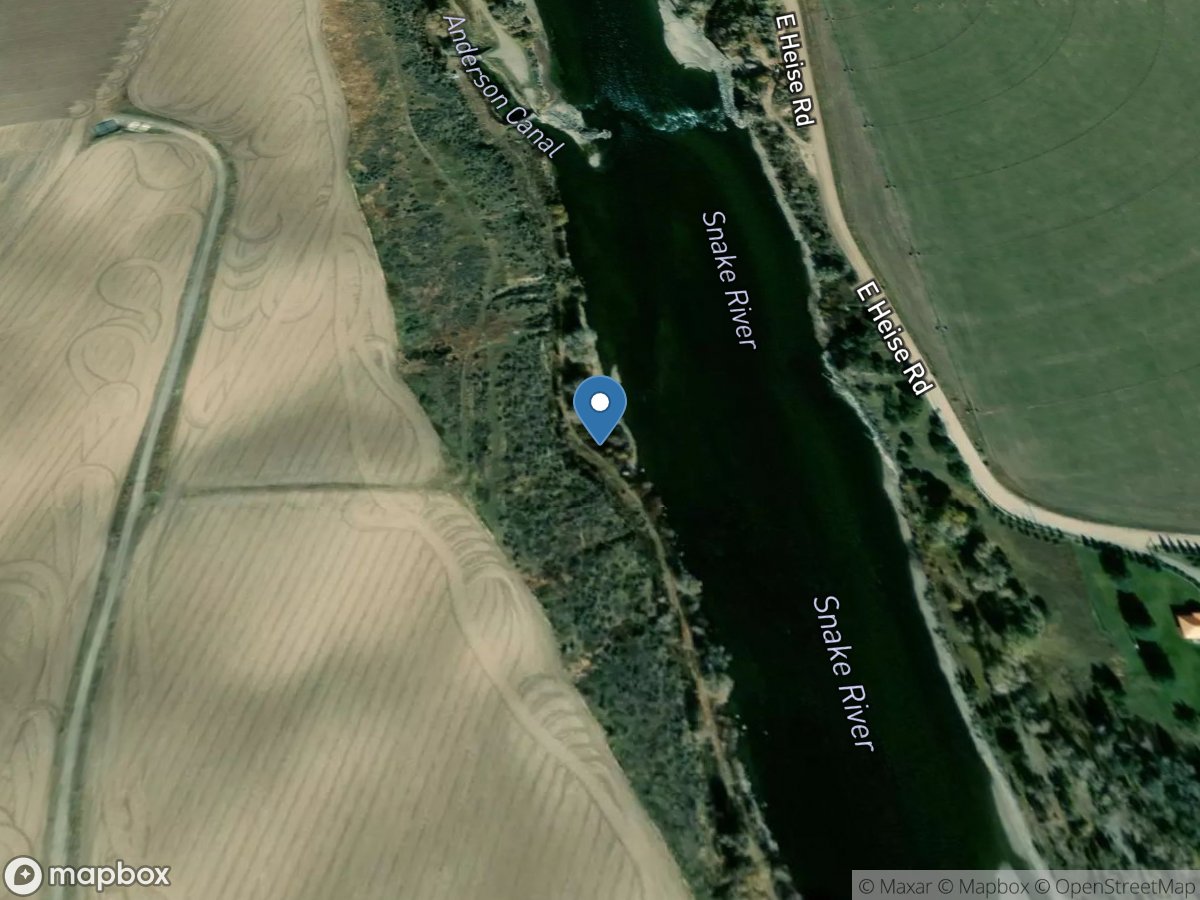 Snake River near Heise ID location