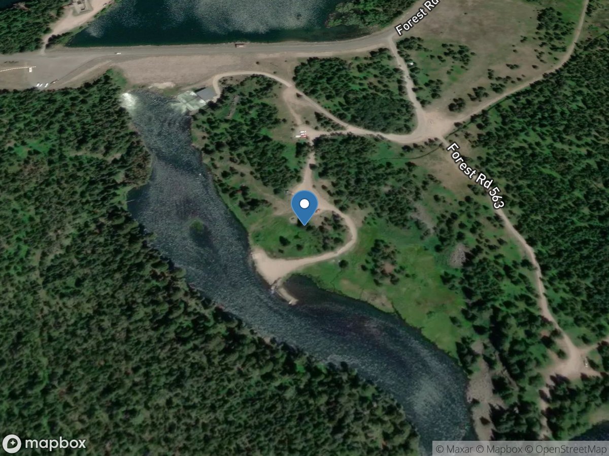 Henrys Fork near Island Park ID location