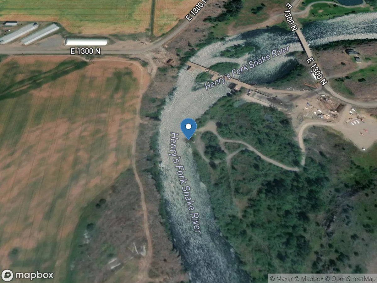 Henrys Fork near Ashton ID location