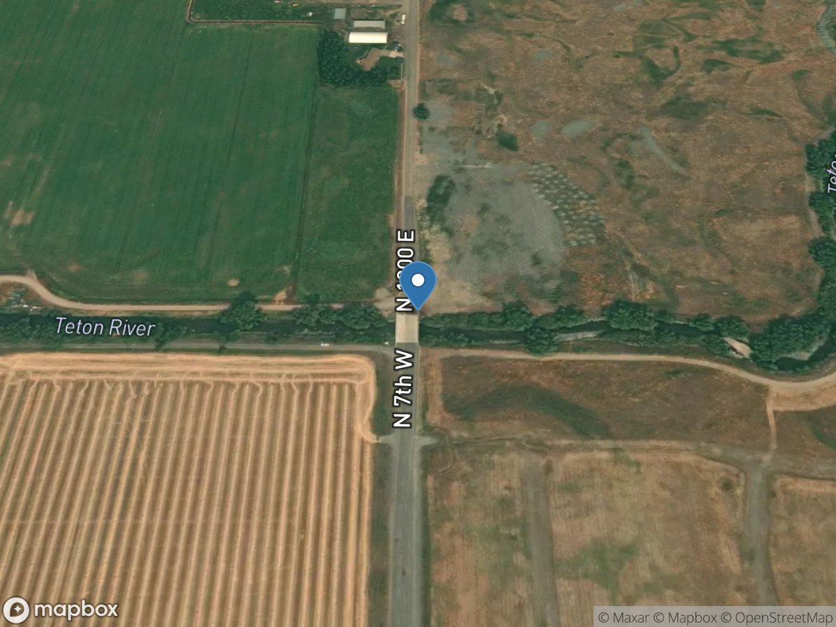 NF Teton River near Sugar City ID location