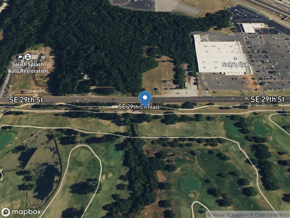 Crutcho Creek at Southeast 29th st. at Boone Township, OK location