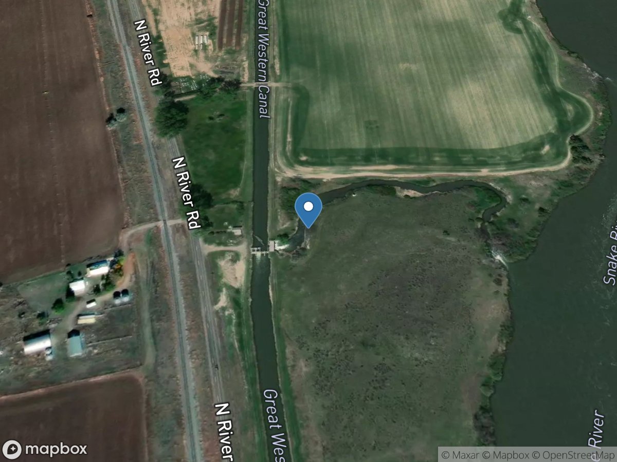 Great Western Spillback near Idaho Falls ID location