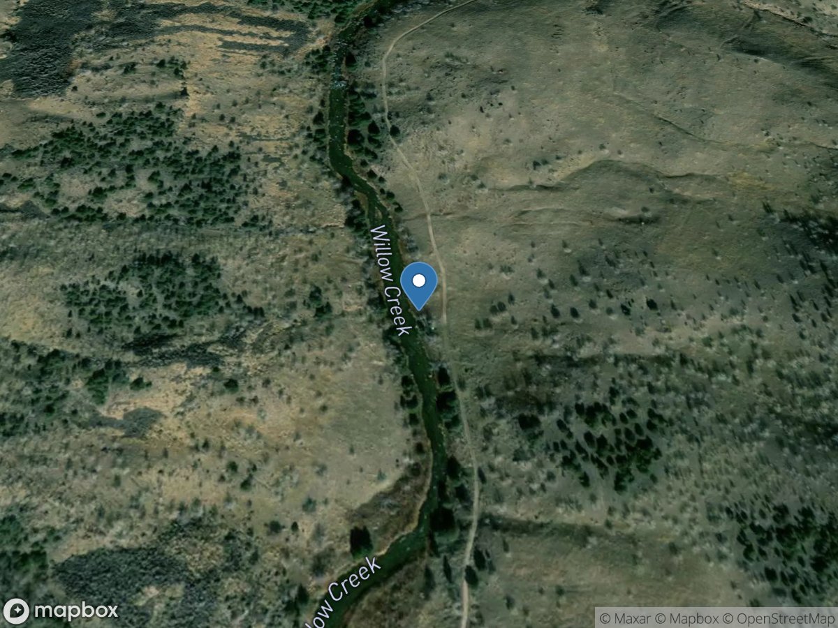 Willow Creek below Tex Creek near Ririe ID location