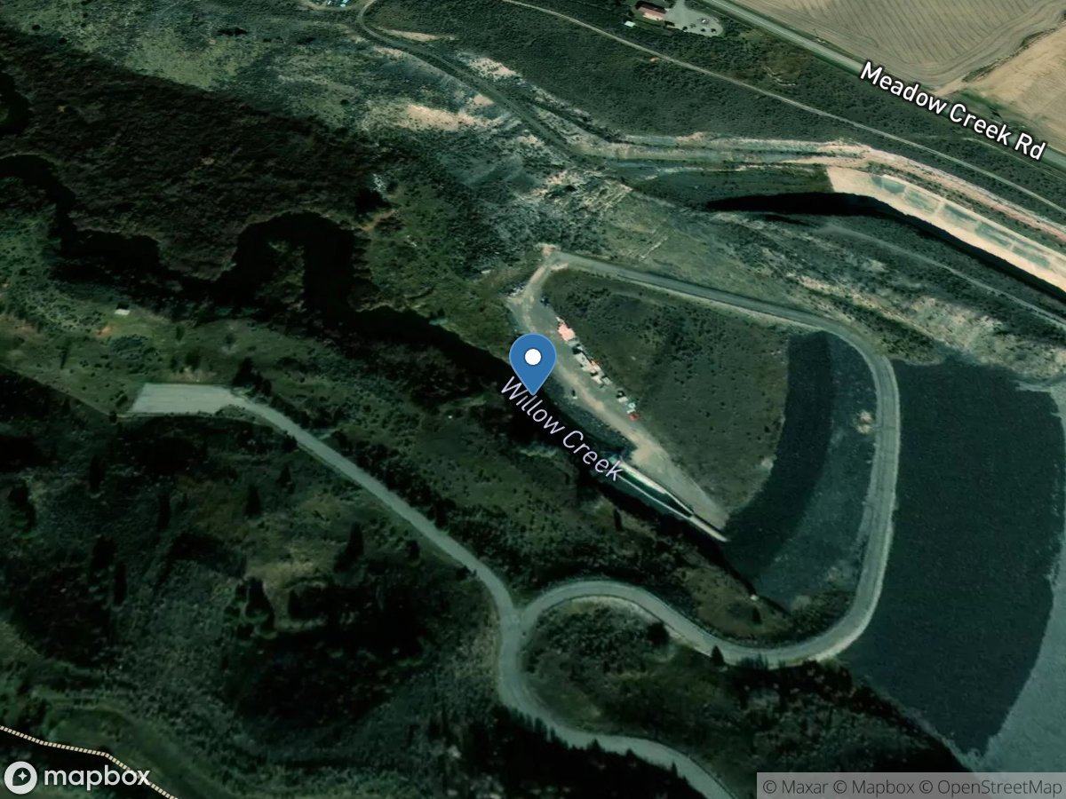 Willow Creek near Ririe ID location