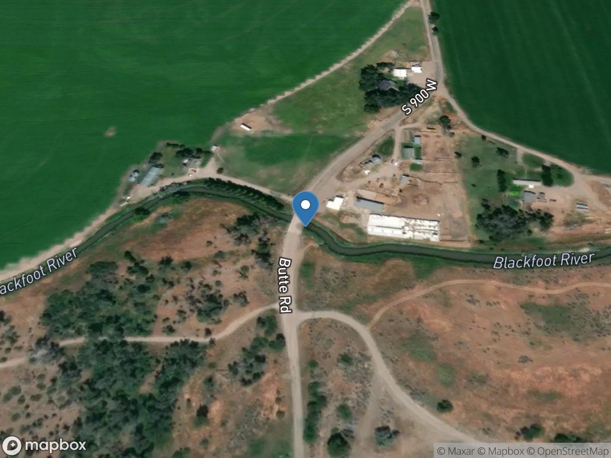 Blackfoot River near Blackfoot ID location