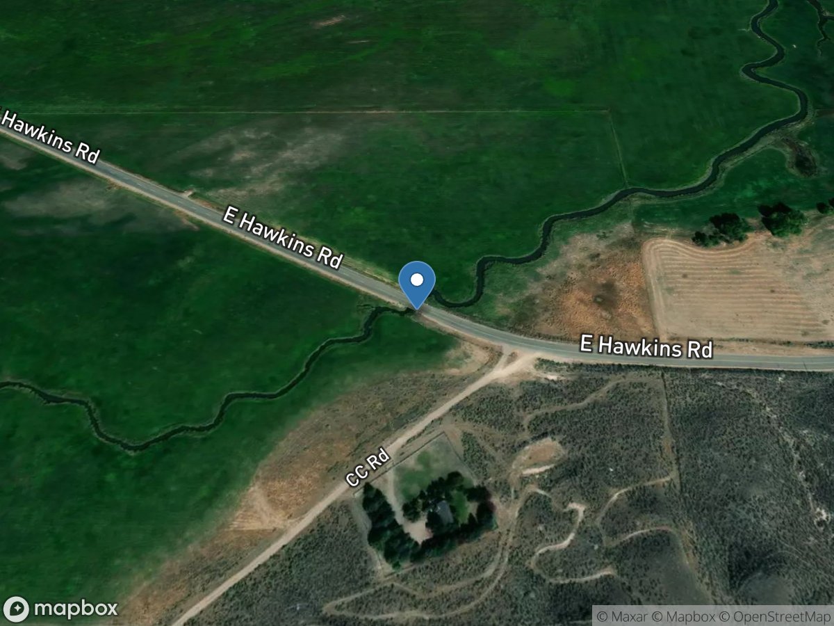 Marsh Creek above Hawkins Creek near Virginia ID location