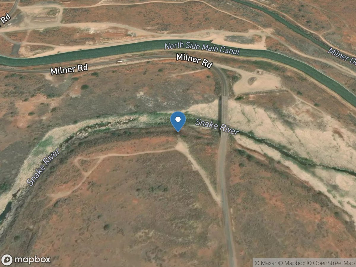 Snake River Gaging Station at Milner ID location