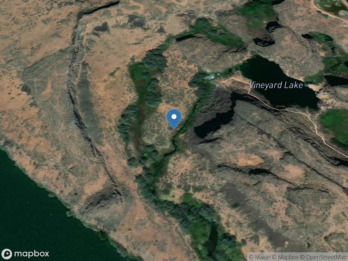 Devils Washbowl Spring near Kimberly 10s 18e 04aad1s location