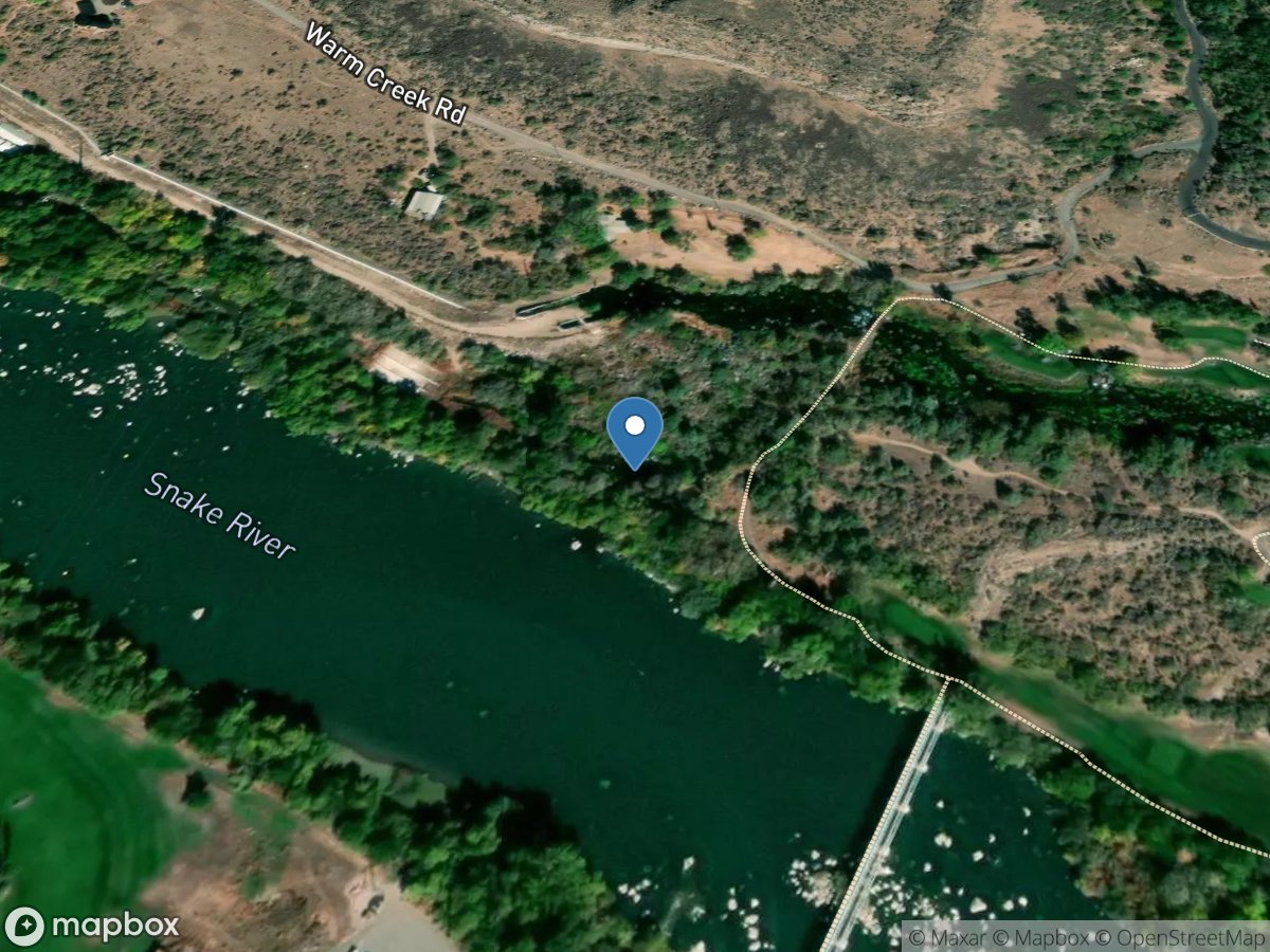 Blue Lakes Outlet near Twin Falls ID Mv 15 location