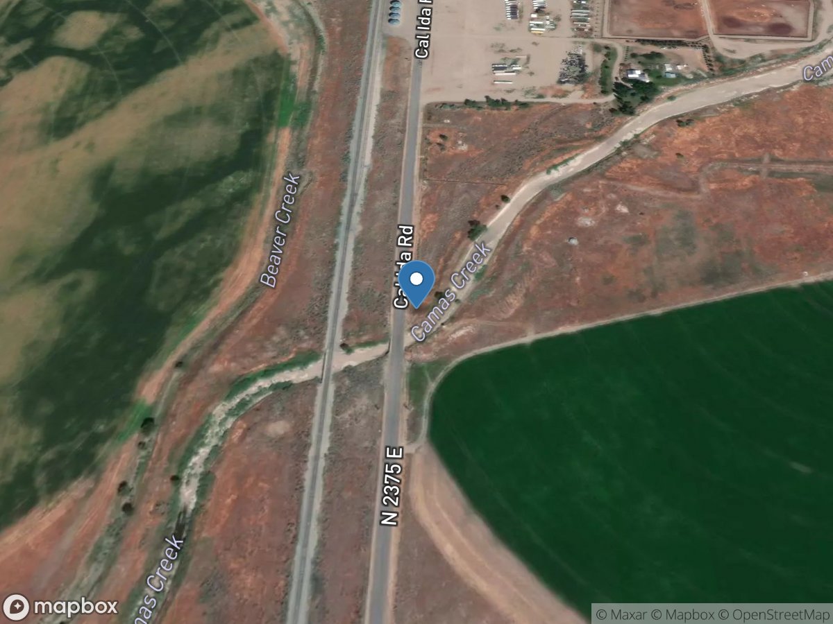 Camas Creek at Camas ID location