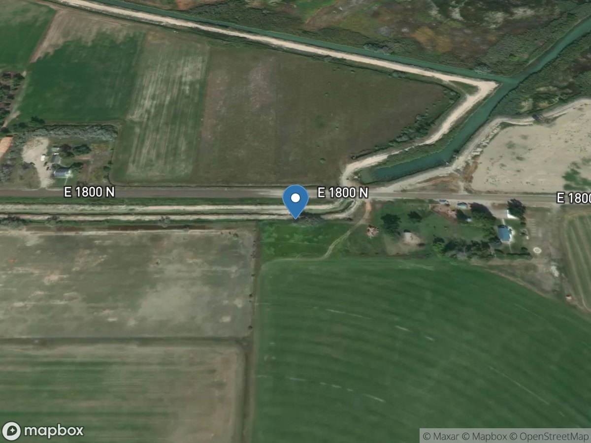 Level Canal near Mud Lake, ID location