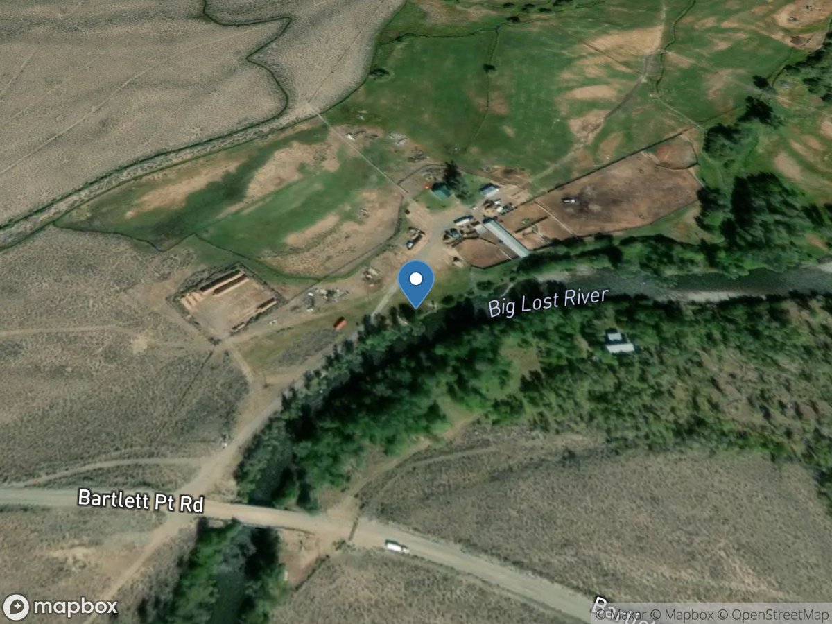 Big Lost River at Howell Ranch near Chilly ID location