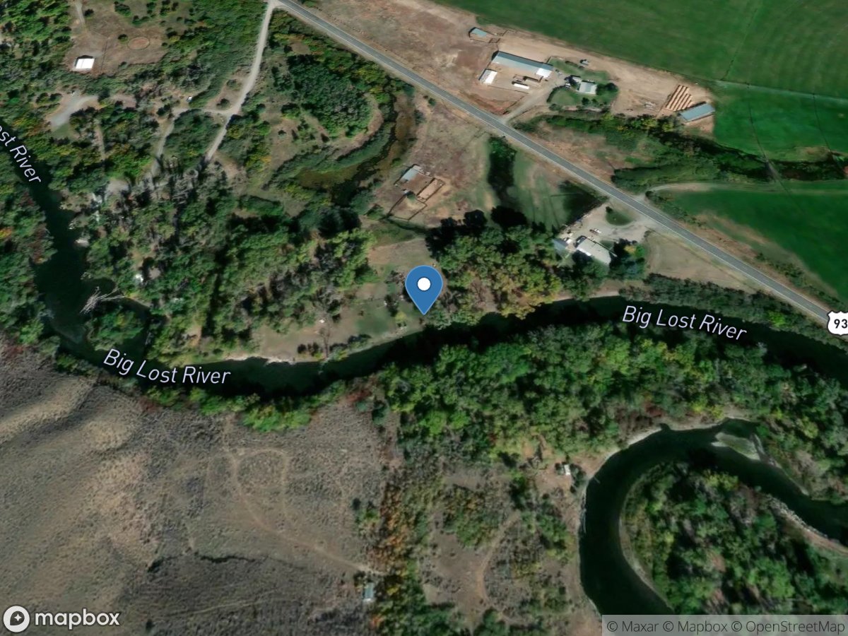 BIG LOST RIVER Below MACKAY Reservoir Near MACKAY ID location