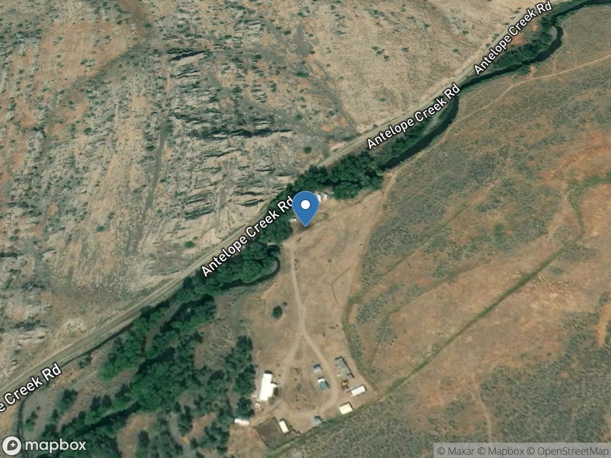 Antelope Creek near Darlington, ID location