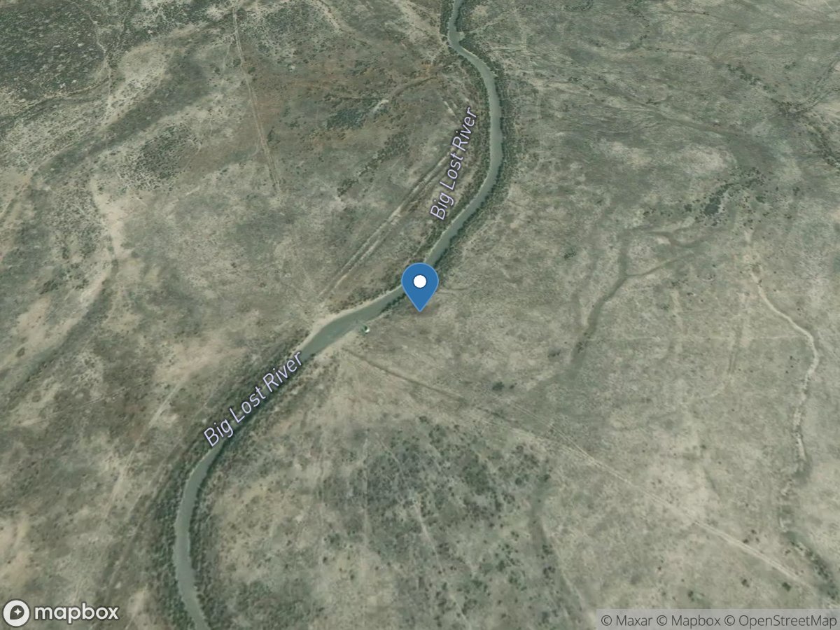 Big Lost River above Big Lost River Sinks near Howe ID location