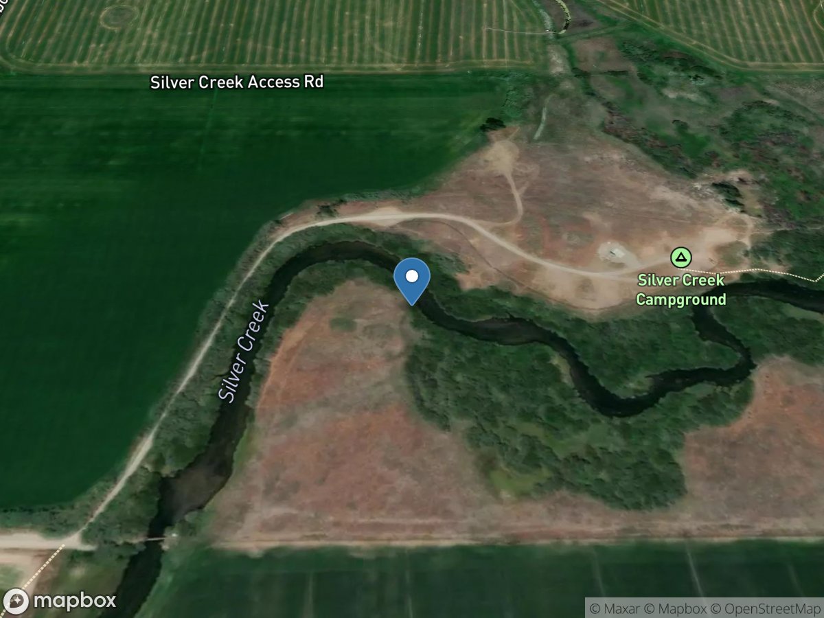 Silver Creek near West Campground location