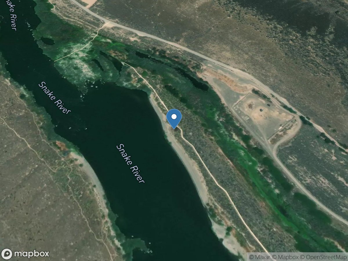 Snake River below Swan Falls Dam, ID location