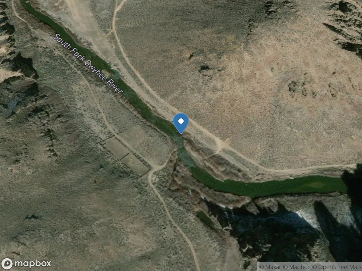 SF OWYHEE River Below LTL OWYHEE River Near CRUTCHER XING ID location