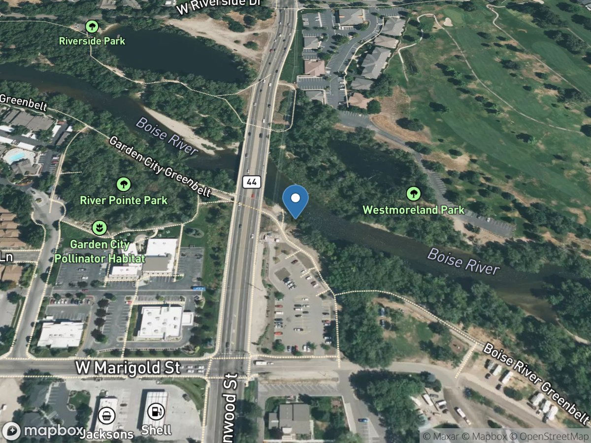 Boise River at Glenwood Bridge near Boise ID location