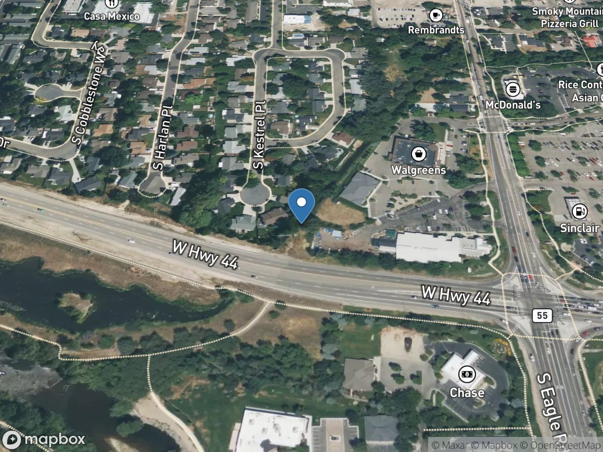 Eagle Drain at Eagle, ID location