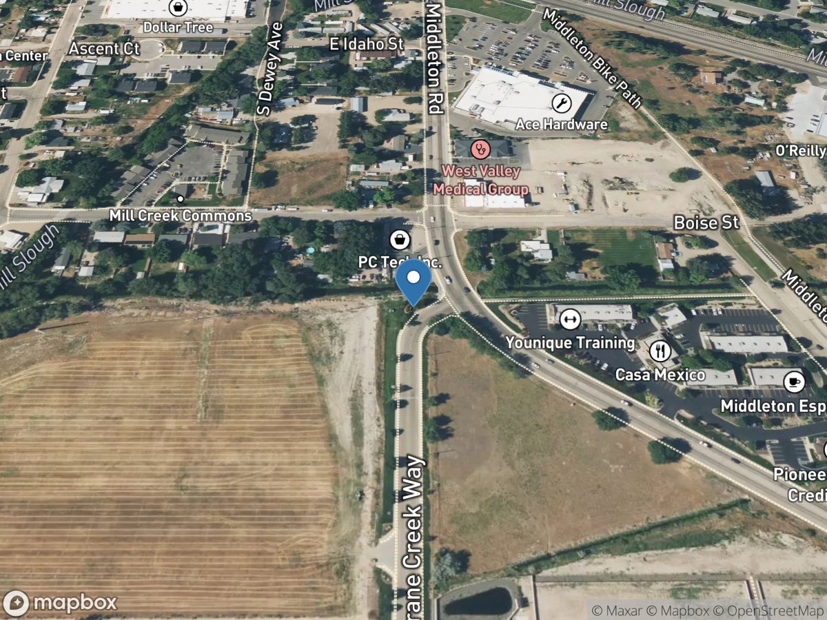 South Middleton Drain at Middleton ID location