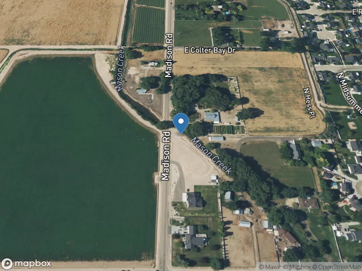 Mason Creek at Madison Avenue near Nampa, ID location