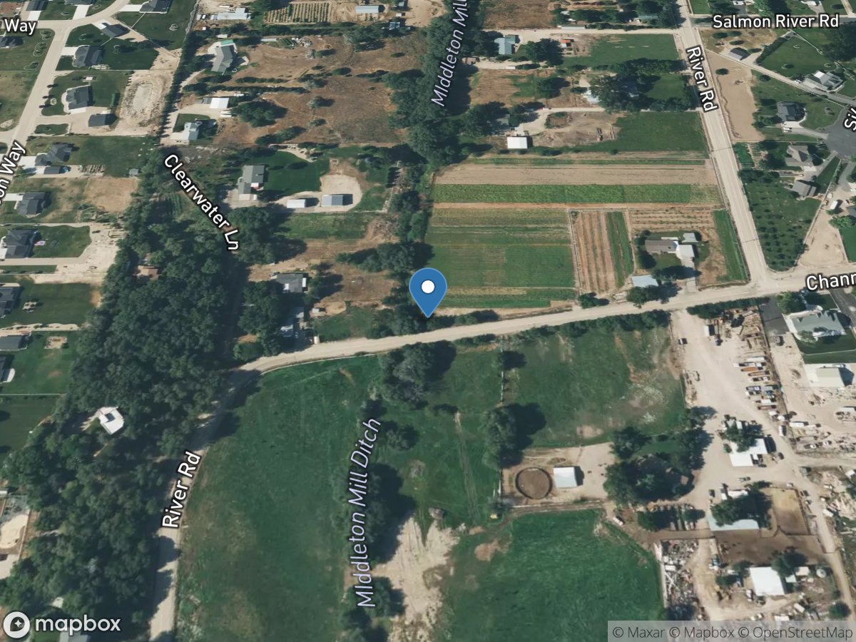 W Hartley Gulch near Caldwell ID location