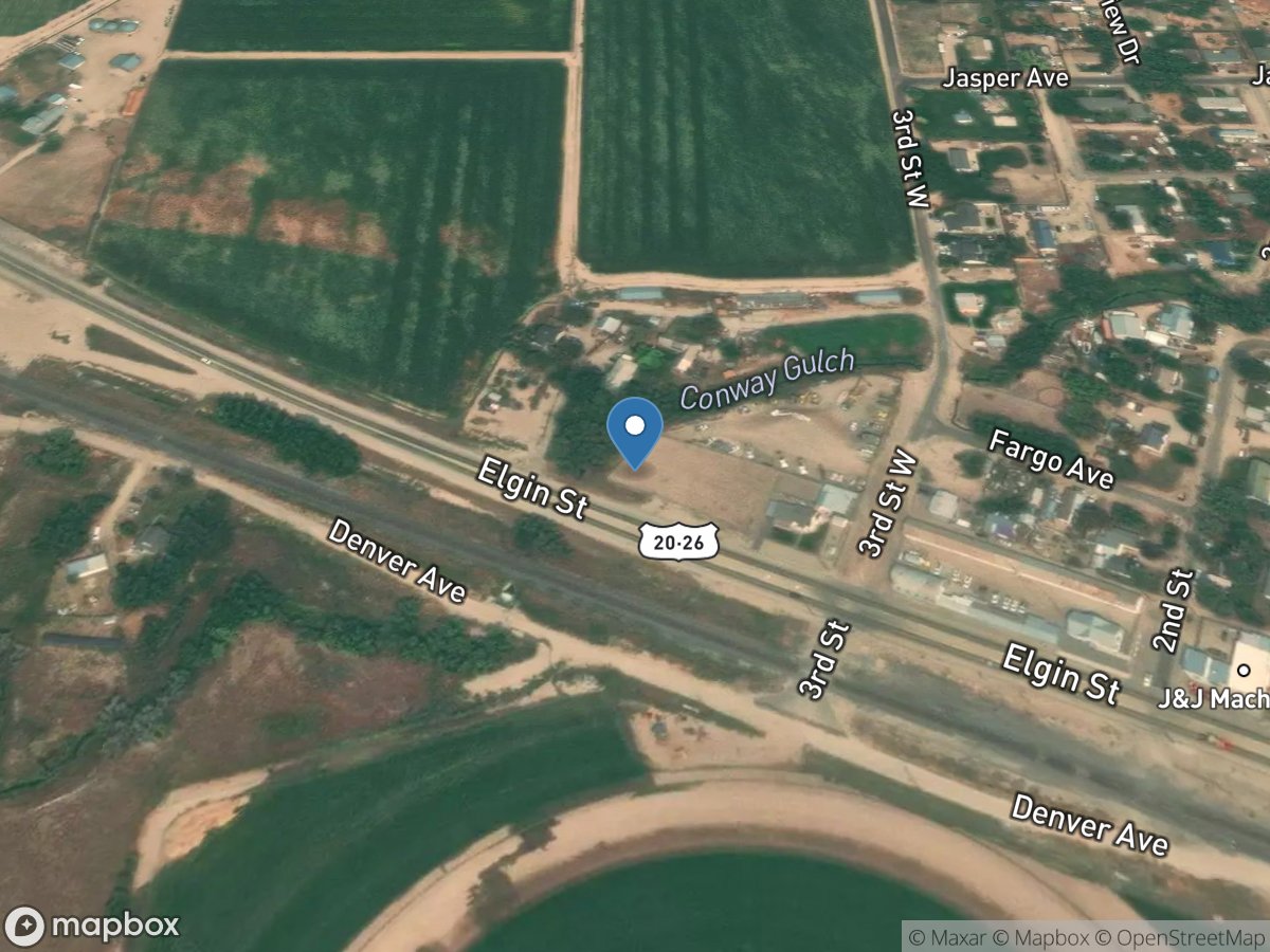 Conway Gulch at Notus ID location